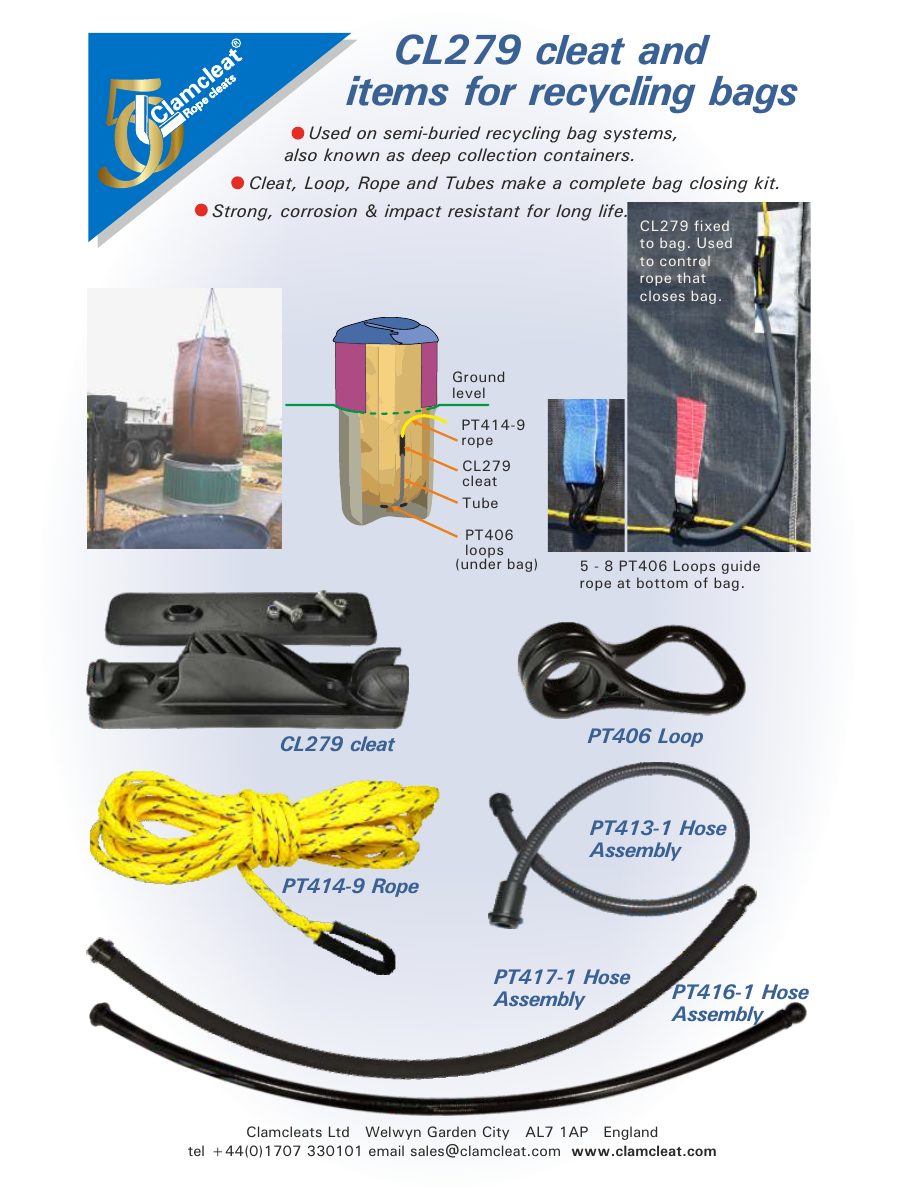 Titelseite Montageanleitung CL279 and Accessories