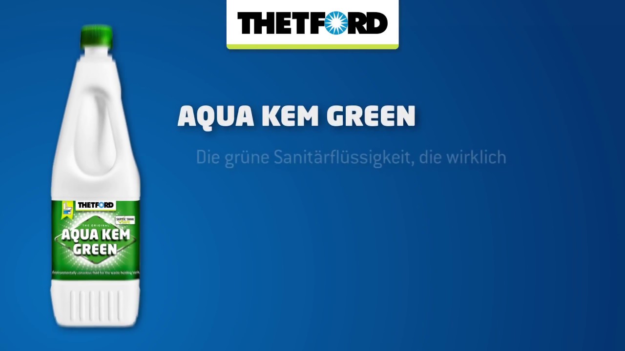 Titelseite Thetford Aqua Kem Green - DE
