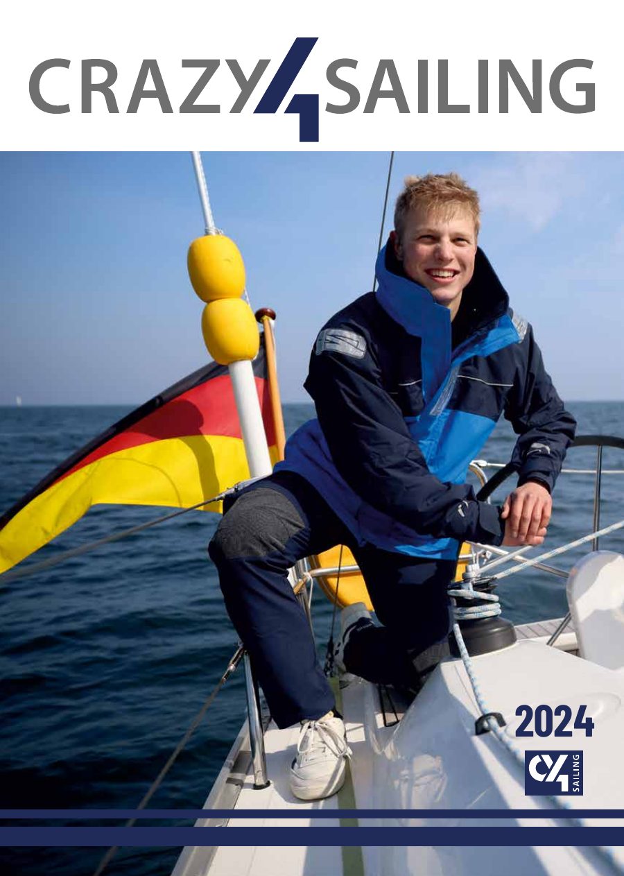 Titelseite Katalog Crazy4Sailing Katalog 2024