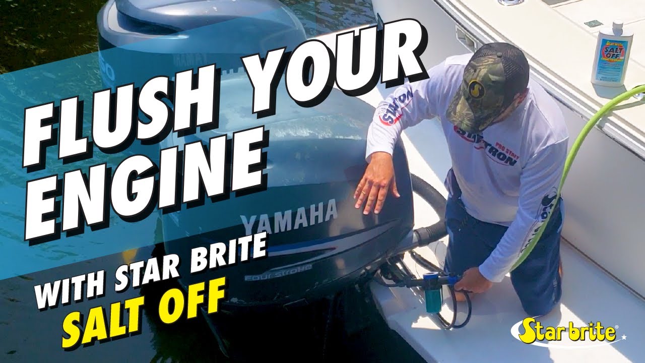 Titelseite How To Flush Boat Engine With Star Brite Salt Off