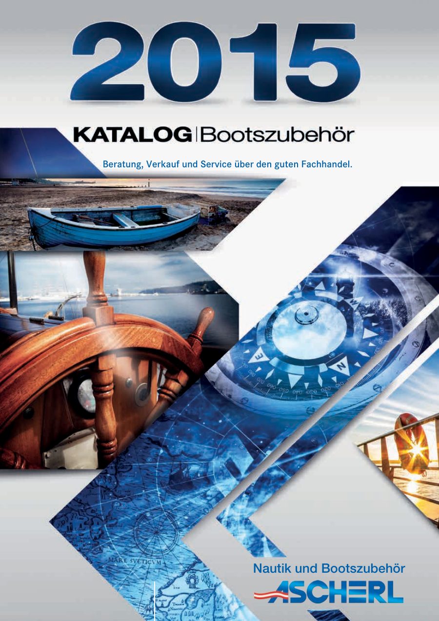 Titelseite Ascherl Katalog Bootszubehör 2015