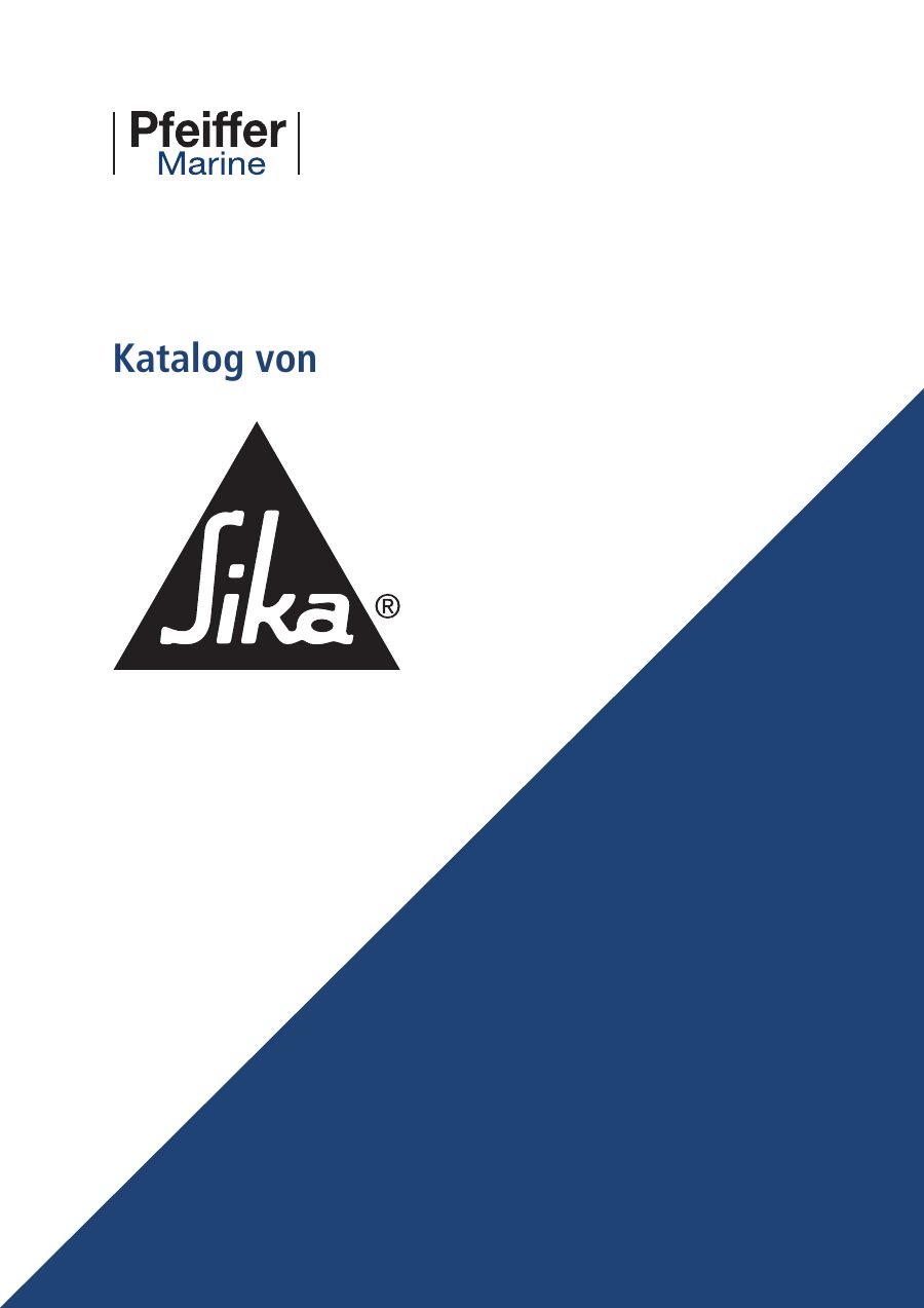 Titelseite Sika Katalog 2024