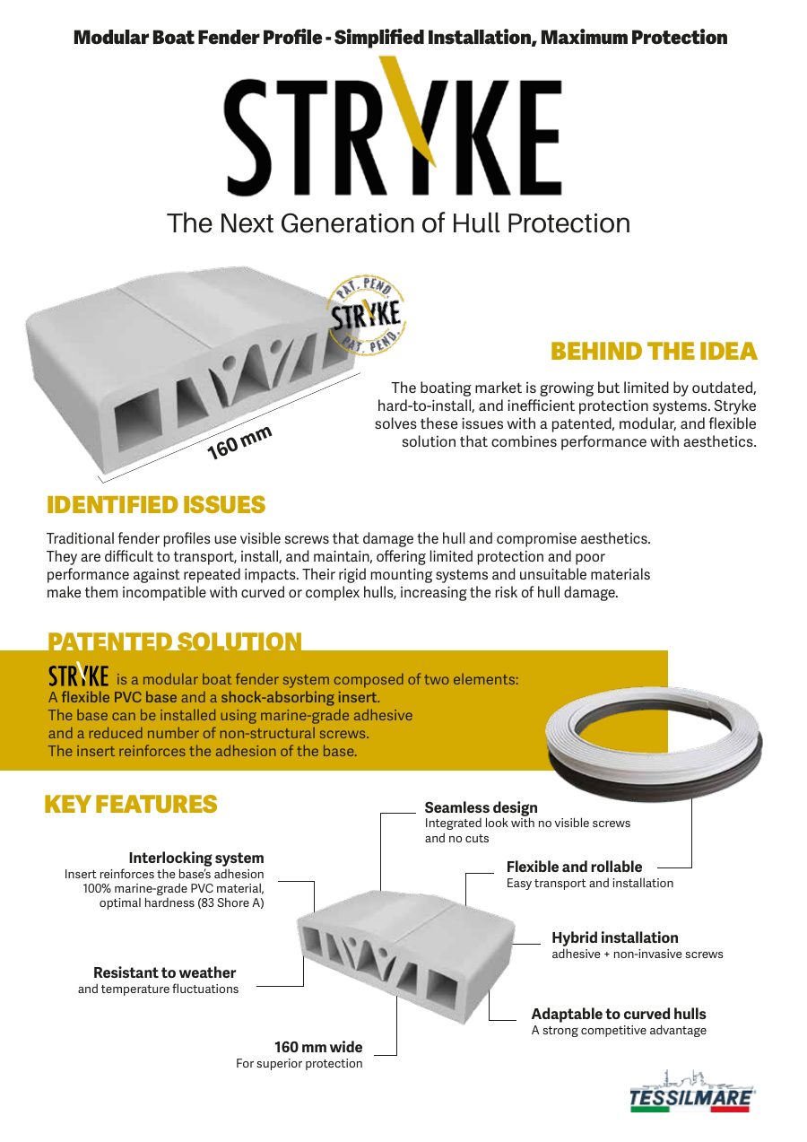 Titelseite Katalog STRYKE