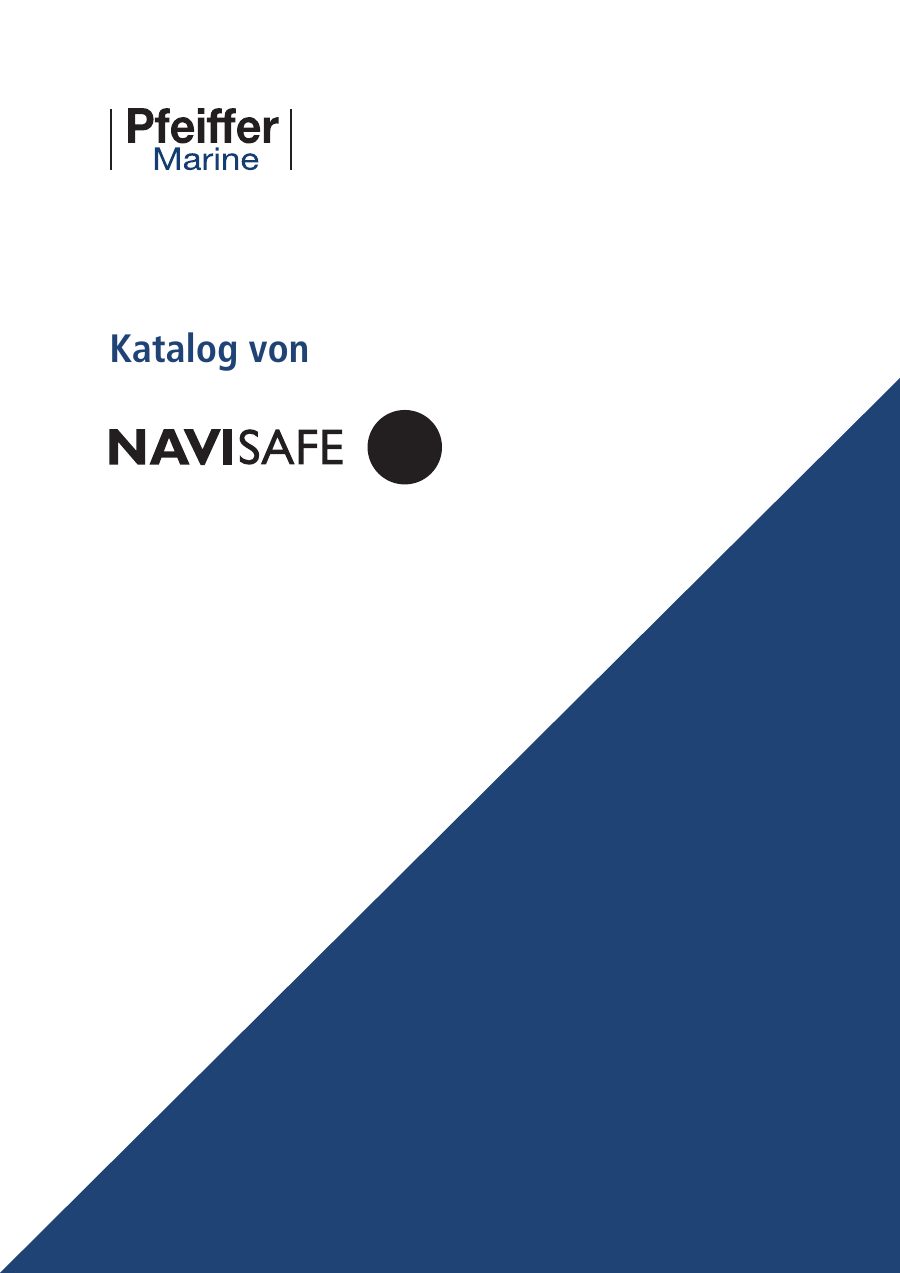 Titelseite Katalog Navisafe 2024