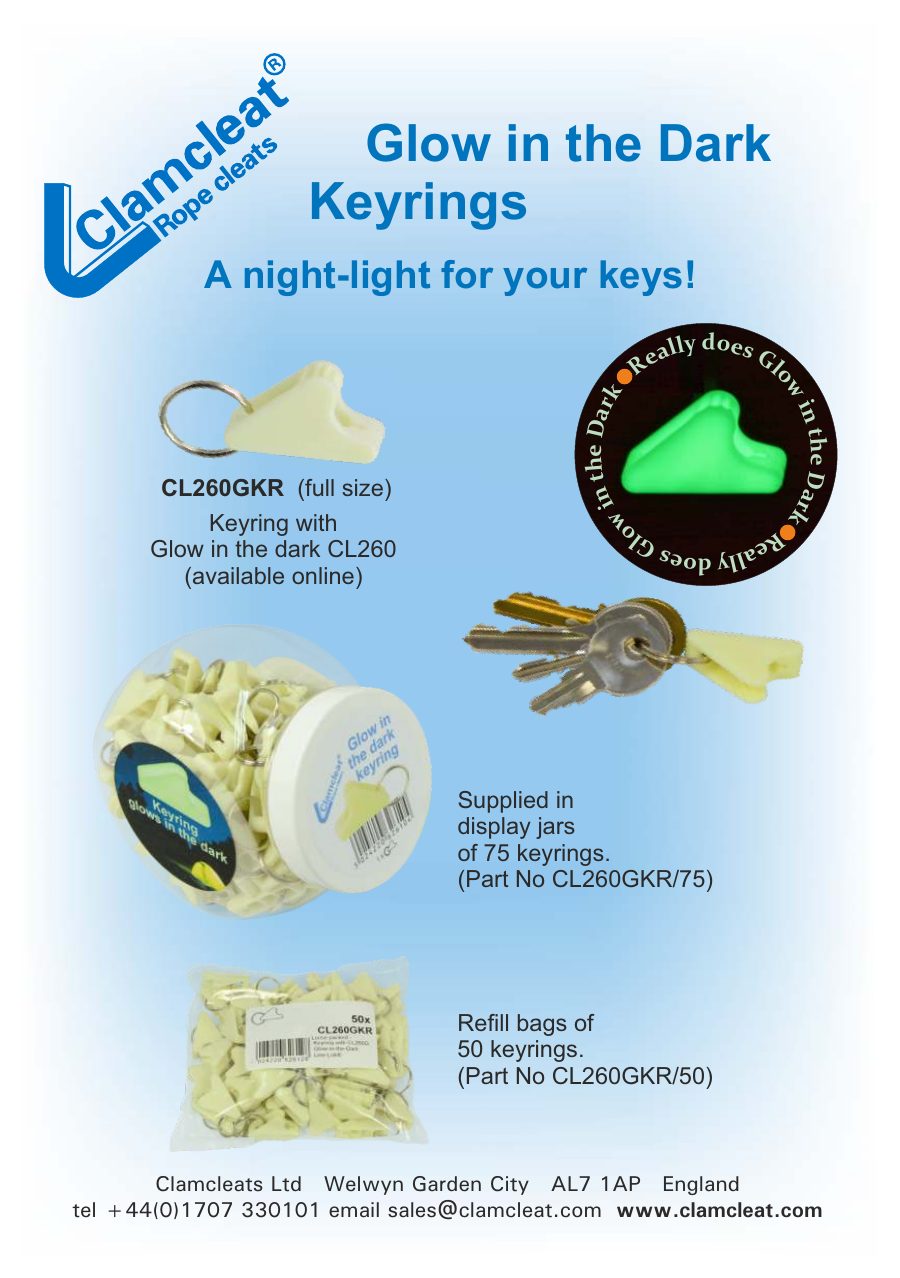 Titelseite Montageanleitung CL260GKR Keyrings